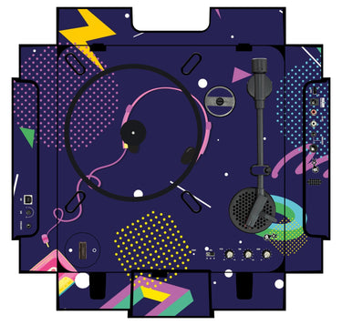 Numark PT 01 incl. Sides Skin New Kids Retro